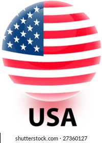 Orb United States Flag