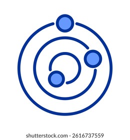 Orbit Icon Element For Design