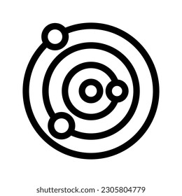 Design-Illustration des Orbit-Symbols