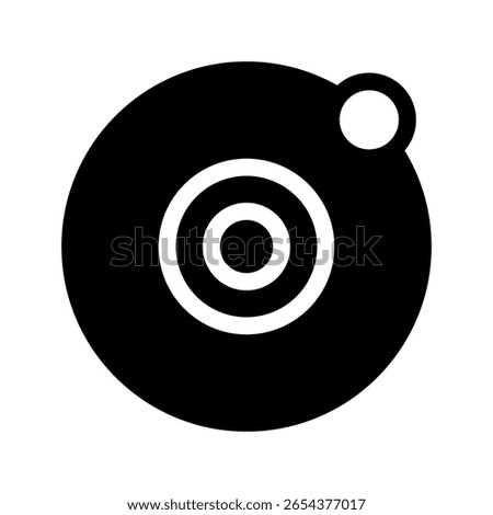 Orbit Icon Vector Symbol Design Illustration