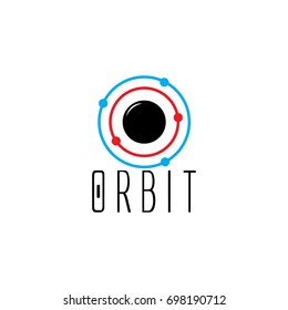 Orbit Symbol Logo Vector Stock Vector (Royalty Free) 698190712 ...