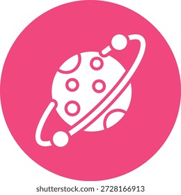 Orbit Vector Icon Design Illustration