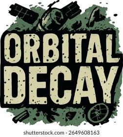 Orbital Decay Space Satellite T-Shirt