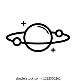 Orbital Planet Icon