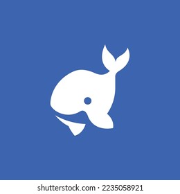 Orca simple flat logo designs