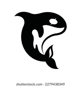 Design-Vorlage für Orca-Vektorgrafiken