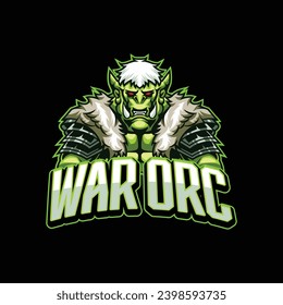 Orch Logo Esport war Vector Illustration