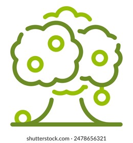 orchard icon for web, app, infographic etc