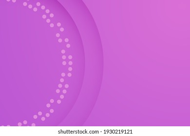 orchid backgrounds. Abstract 3d circle papercut layer background.