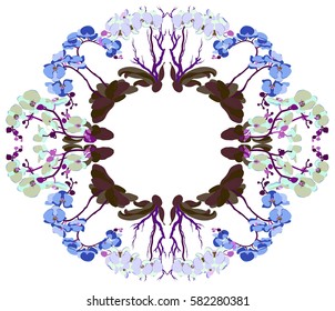 orchid medallion