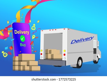 Order by phone Send by car Delivery