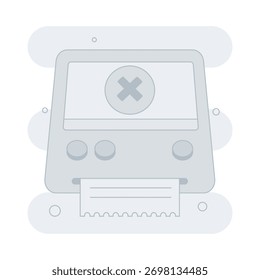 Ilustração de estados vazios de pedido cancelado