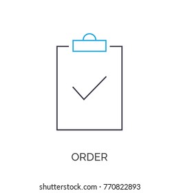 order clipboard icon
