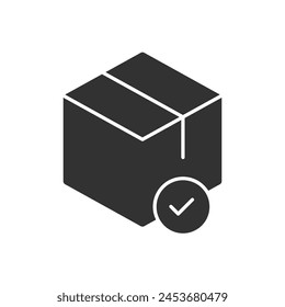 Order Confirm Icon - Delivery Box Icon