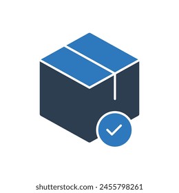 Order Confirm Icon - Delivery Box Icon