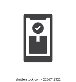 Bestätigen und Mobile-Symbol bestellen