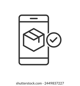 Order Confirm And Mobile Icon