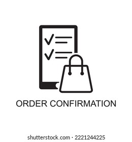 Order Confirmation Icon , Delivery Icon