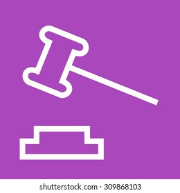 Order, court, responsibility icon vector image.Can also be used for law and order. Suitable for mobile apps, web apps and print media.