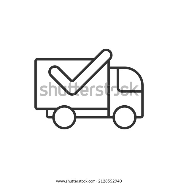 order delivery truck simple\
icon