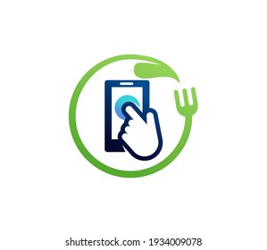 order food logo design illustration