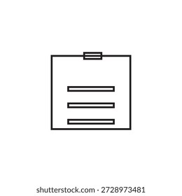 ícone do formulário de ordem desenho de elemento de ilustração