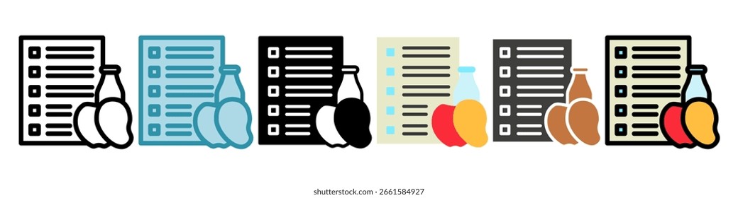 Uso para el concepto moderno, impresión, interfaz de usuario, kit de UX, Web y desarrollo de App. Vector relacionado con el comercio, el comercio minorista, el marketing y las compras.