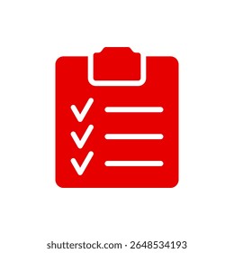 Order form vector illustration. Checklist for time, icon. logo