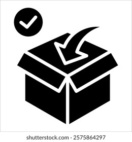 Order Fulfillment Icon Element For Design