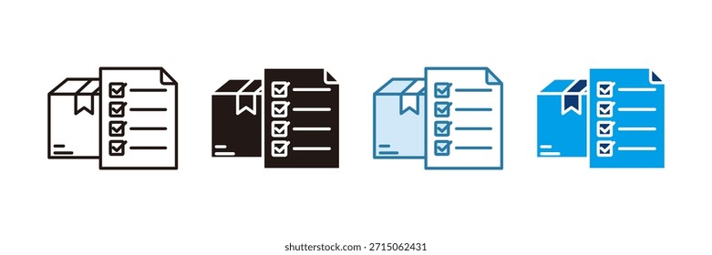 Order Fulfillment Icon Set Multiple Style Collection