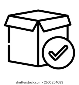 Order Fulfillment Icon Suitable For Various Design Purpose