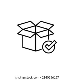 Order Fulfillment icon in vector. logotype