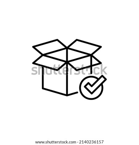 Order Fulfillment icon in vector. logotype
