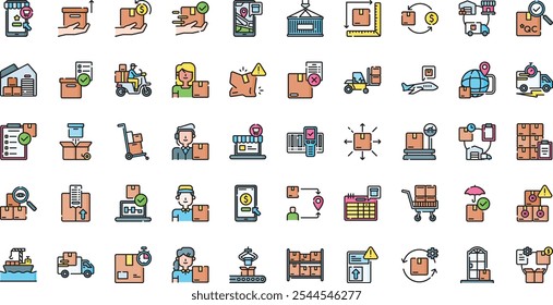 Ordenar Ícones de Atendimento Coleção de Ícones de Vetor de Alta Qualidade com Traço Editável. Ideal para projetos profissionais e criativos.