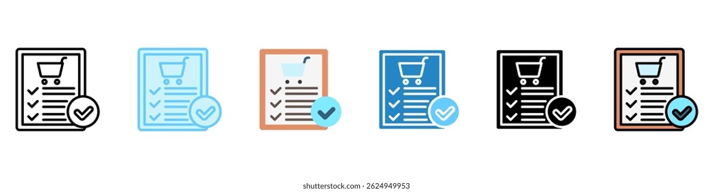Estilo multi de la satisfacción del pedido, mini icono de la ilustración. Relate al uso del tema de la película y del cine para el concepto moderno, UI o kit de UX, Web y desarrollo del App. 