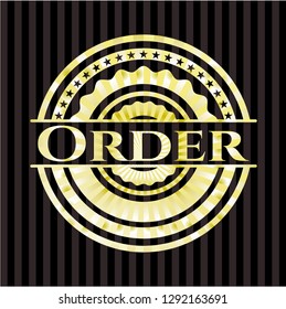 Order golden emblem