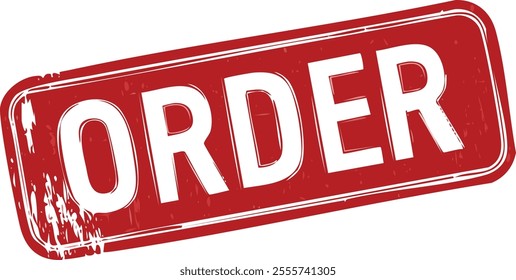 Order Grunge Texture Vector Illustration