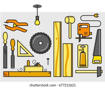 Order handmade furniture. Create workpiece details. Clean house. Non-waste production. Interior design in country style. Masterpiece of cabinetry. Online tool store. Product range.