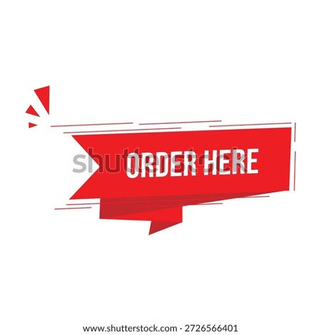 order here icon with white background