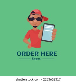 Order here vector mascot logo template. 