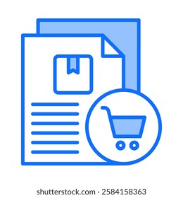 Order Icon Element For Design