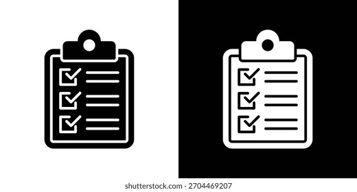 Bestellsymbol in schwarz-weißer einfarbiger Vektorgrafik