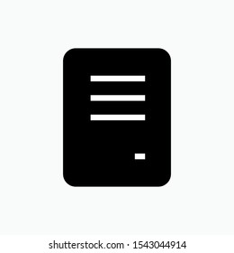 Order Icon - Vector Sign and Symbol for Design, Presentation, Website or Apps Elements.
