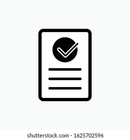Order Icon - Vector Sign and Symbol for Design, Presentation, Website or Apps Elements.