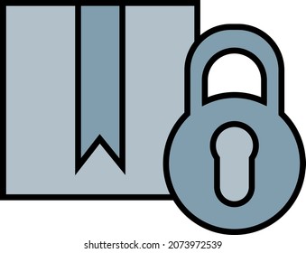 Ordenar bloqueo, ilustración, vector, sobre un fondo blanco.