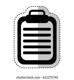 order medical isolated icon vector illustration design