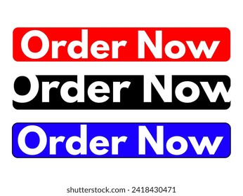 ORDER NOW BUTTON EPS VECTOR