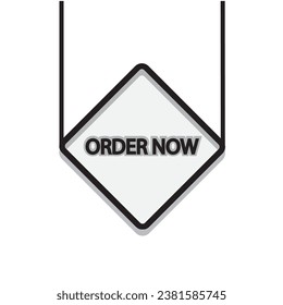 Order now button with shopping cart. Shop now. Modern collection for website. Online shopping. Social post, Click here, apply, buttons hand pointer clicking. Web design elements. Vector illustration.