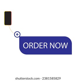 Order now button with shopping cart. Shop now. Modern collection for website. Online shopping. Social post, Click here, apply, buttons hand pointer clicking. Web design elements. Vector illustration.
