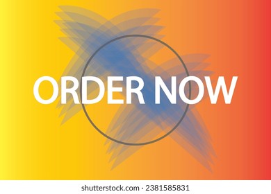 Order now button with shopping cart. Shop now. Modern collection for website. Online shopping. Social post, Click here, apply, buttons hand pointer clicking. Web design elements. Vector illustration.